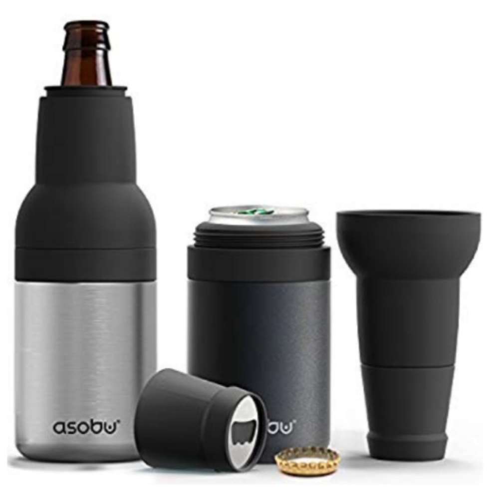 TWO Asobu Insulated Beer Bottle and Can Cooler